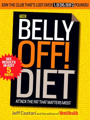 cover image of The Belly Off! Diet